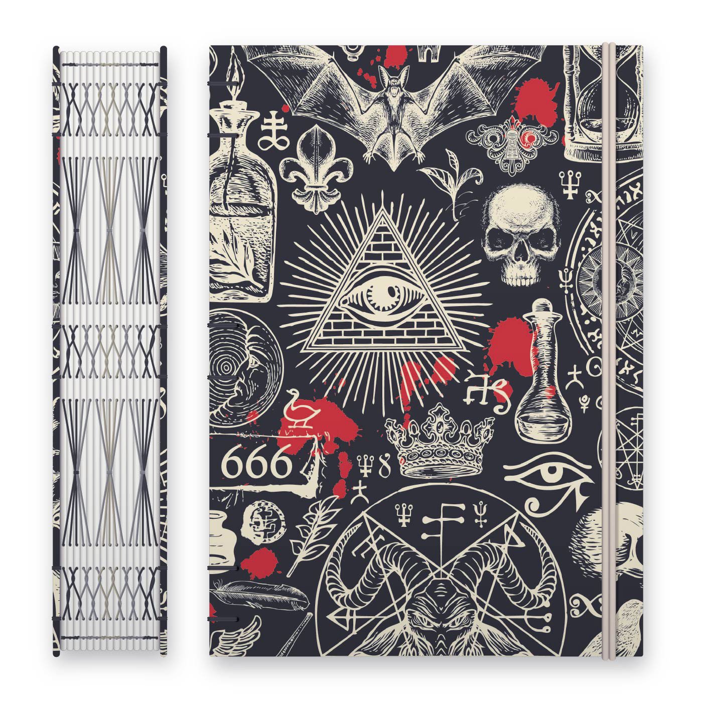 OCCULT | Print Open Spine Book